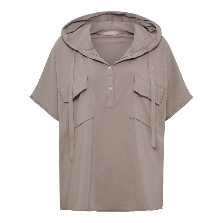 MARTA DU CHATEAU - BLUSE - THALINA 26043 - FANGO