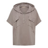 MARTA DU CHATEAU - BLUSE - THALINA 26043 - FANGO
