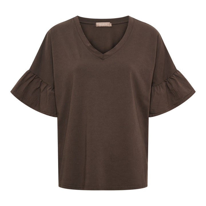 MARTA DU CHATEAU - T-SHIRT - SABELA 26100 - MORO