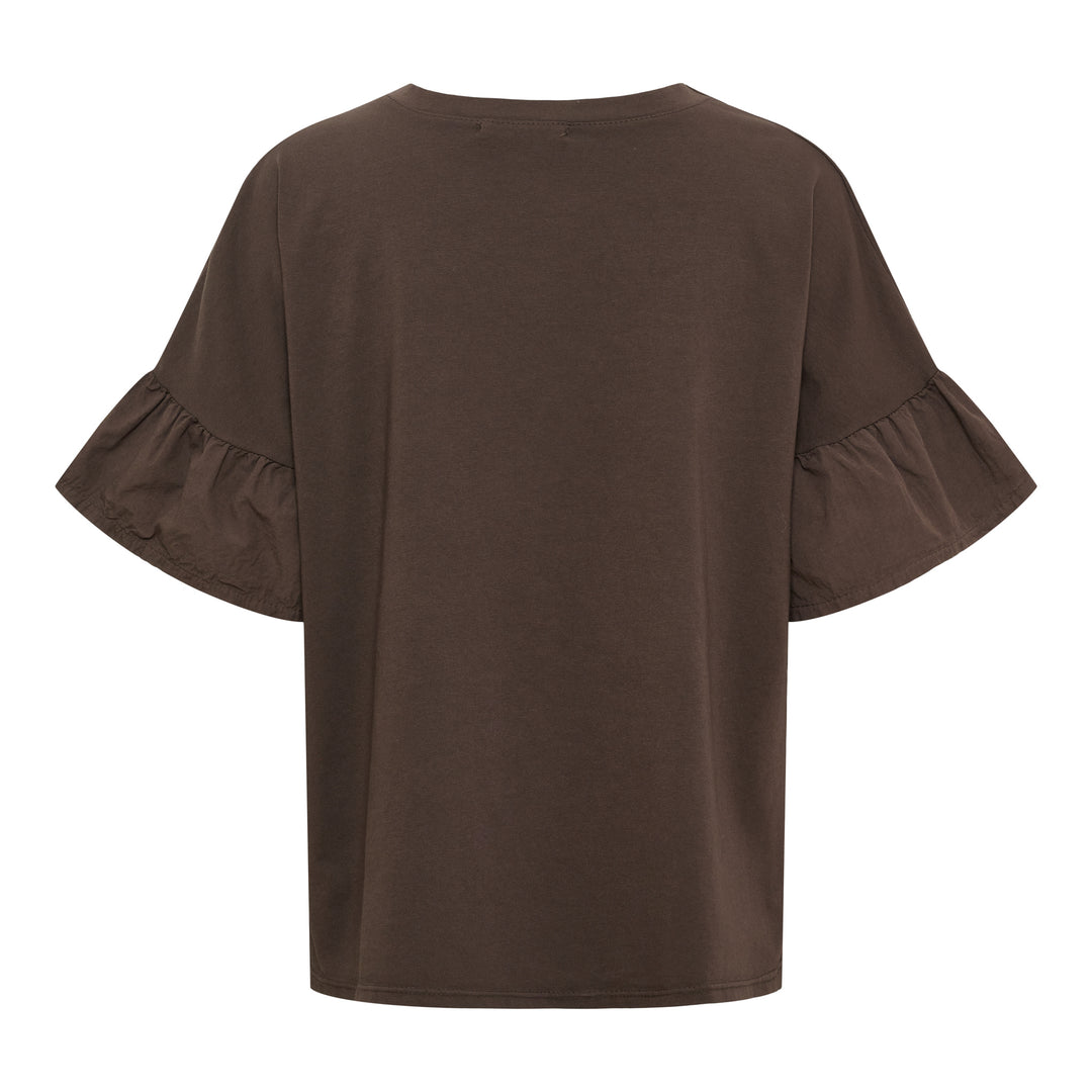 MARTA DU CHATEAU - T-SHIRT - SABELA 26100 - MORO