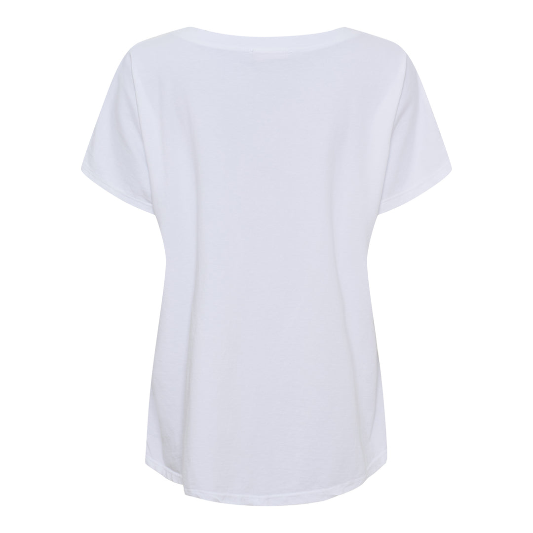 MARTA DU CHATEAU - T-SHIRT - 26126 JESSIA - WHITE
