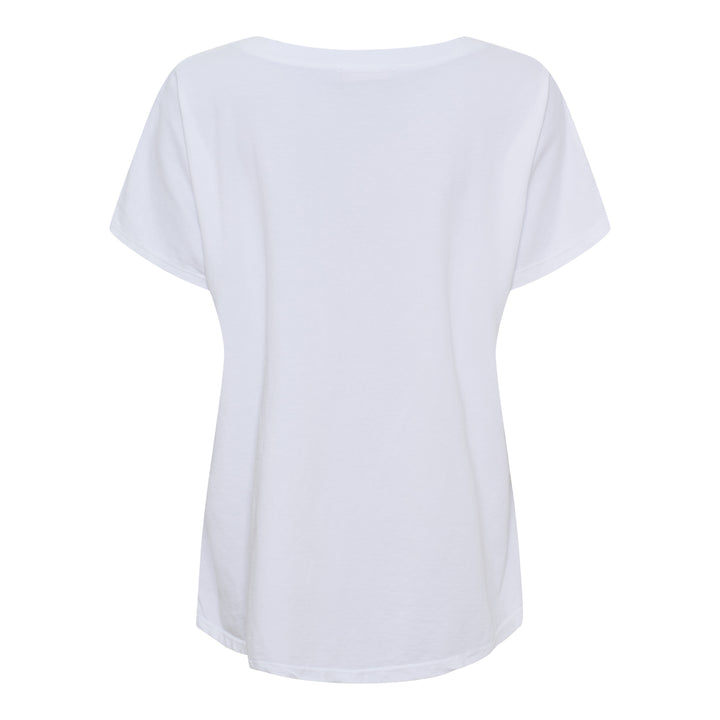 MARTA DU CHATEAU - T-SHIRT - 26126 JESSIA - WHITE
