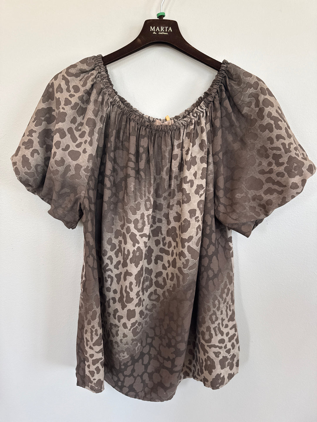 MARTA DU CHATEAU - TOP - LUCIANA 26136 - BROWN LEO