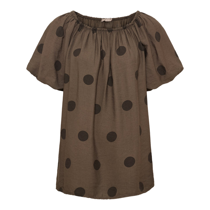 MARTA DU CHATEAU - TOP - LUCINA 26136 - BROWN