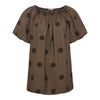 MARTA DU CHATEAU - TOP - LUCINA 26136 - BROWN