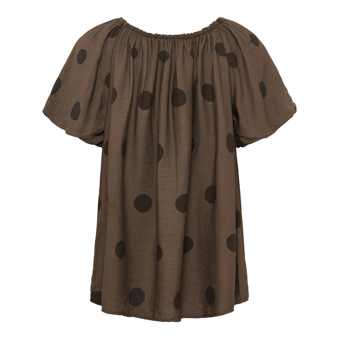 MARTA DU CHATEAU - TOP - LUCINA 26136 - BROWN