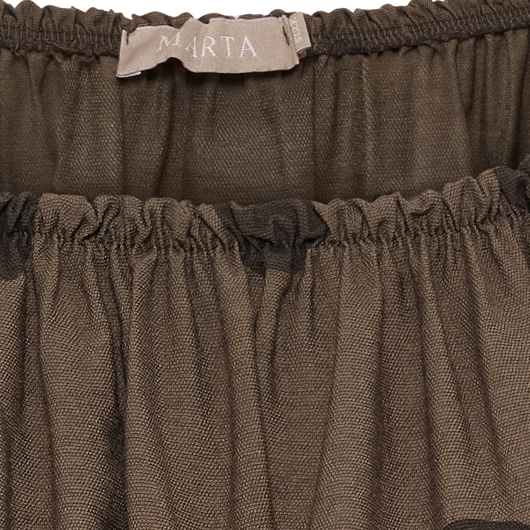 MARTA DU CHATEAU - TOP - LUCINA 26136 - BROWN