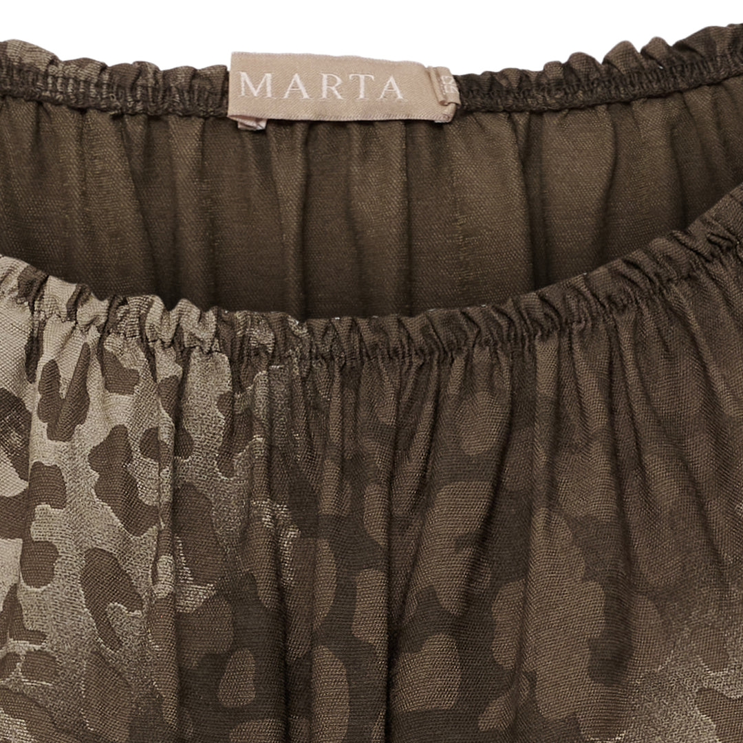 MARTA DU CHATEAU - TOP - LUCIANA 26136 - BROWN LEO