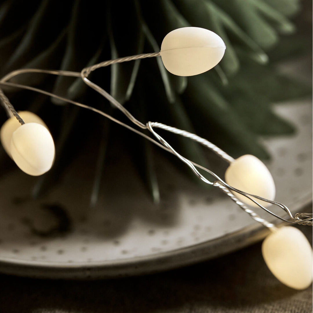 HOUSE DOCTOR - LYSKÆDE - 263210018 - WHITE/SILVER