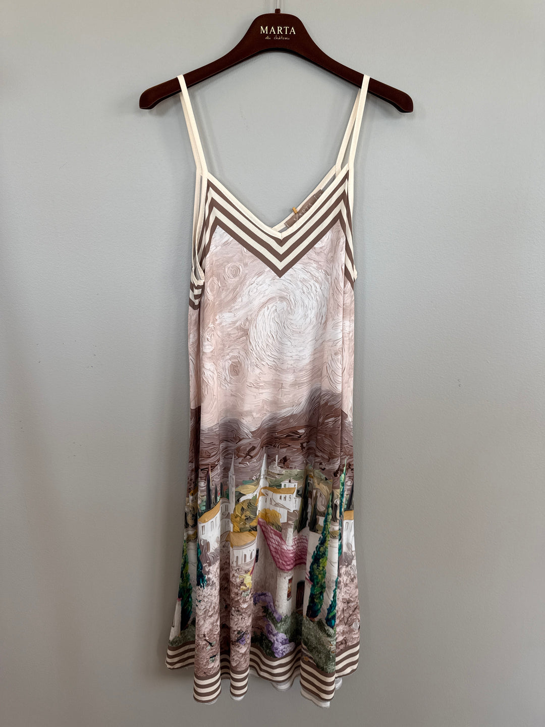 MARTA DU CHATEAU - KJOLE - RUBY - 26510/100 - beige