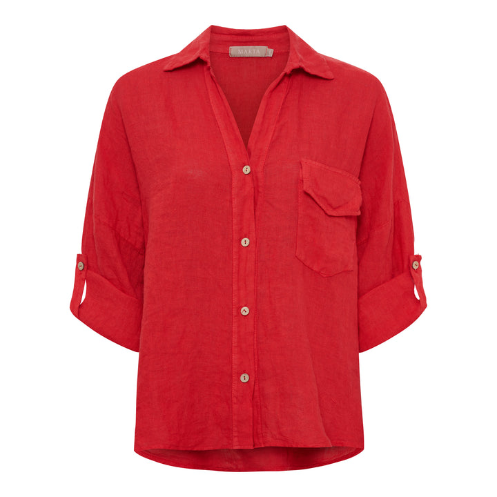 MARTA DU CHATEAU - SKJORTE - DAIRA - 266152 - INFERNO91310