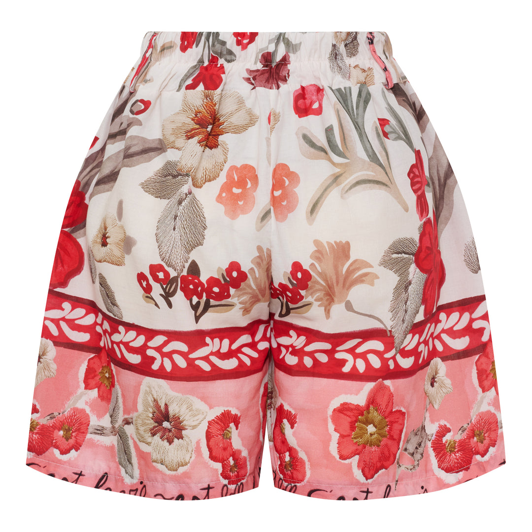 MARTA DU CHATEAU - SHORTS - TORA 266194 - RED