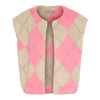 MARTA DU CHATEAU - VEST - PAM 26801 - BEIGE/ROSE