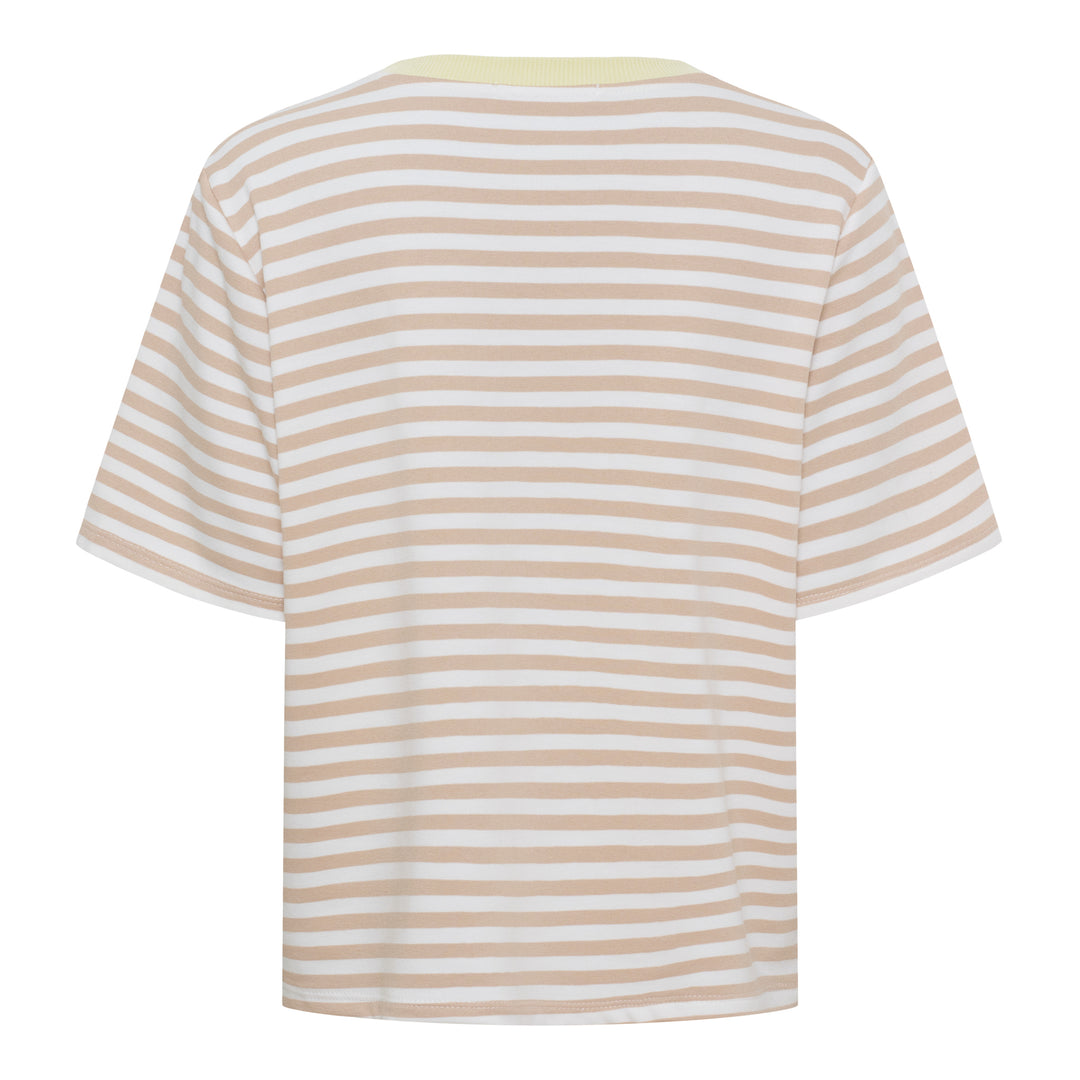 MARTA DU CHATEAU - T-SHIRT - JAMILA 268402 - BEIGE33/GUL7