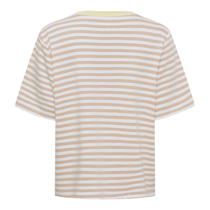 MARTA DU CHATEAU - T-SHIRT - JAMILA 268402 - BEIGE33/GUL7