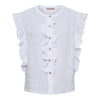 MARTA DU CHATEAU - TOP - KARIMA 268433 - HVID