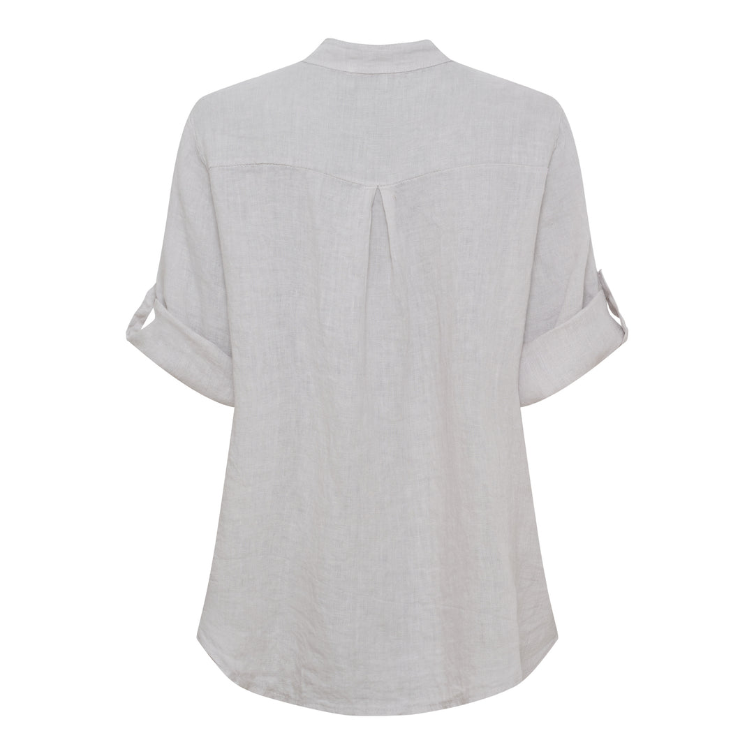 MARTA DU CHATEAU - SKJORTE - LARISA 268434 - SABBIA