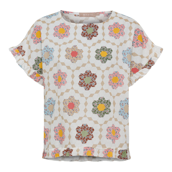 MARTA DU CHATEAU - TOP - KASIMIRA 268483 - BEIGEIPA1401D7