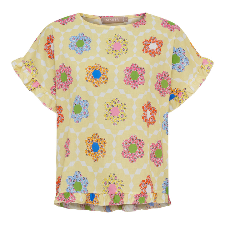 MARTA DU CHATEAU - TOP - KASIMIRA 268483 - YELLOWIPA1401D7