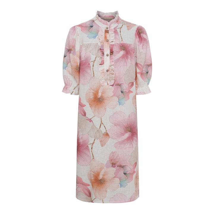 MARTA DU CHATEAU - KJOLE - JOELLA 269112 - PINK FLOWER