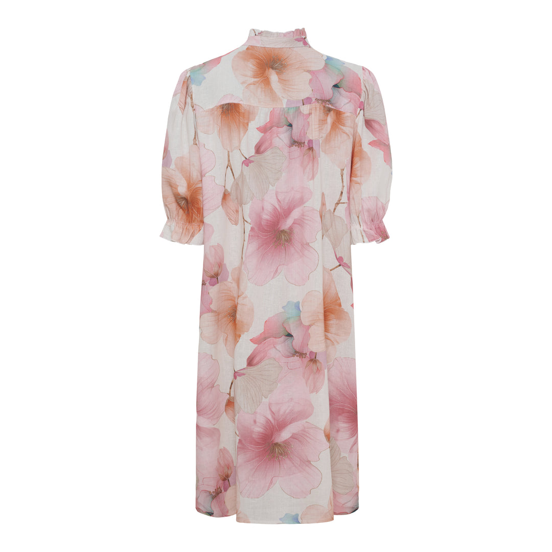 MARTA DU CHATEAU - KJOLE - JOELLA 269112 - PINK FLOWER