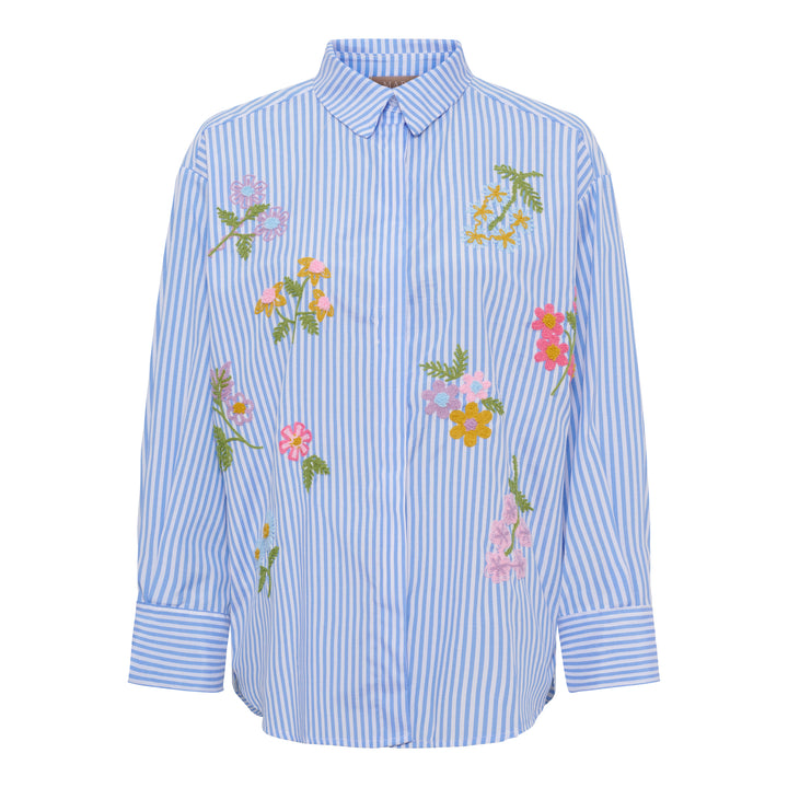 MARTA DU CHATEAU - SKJORTE - JUDIKA 269113 - BLUE STRIPE