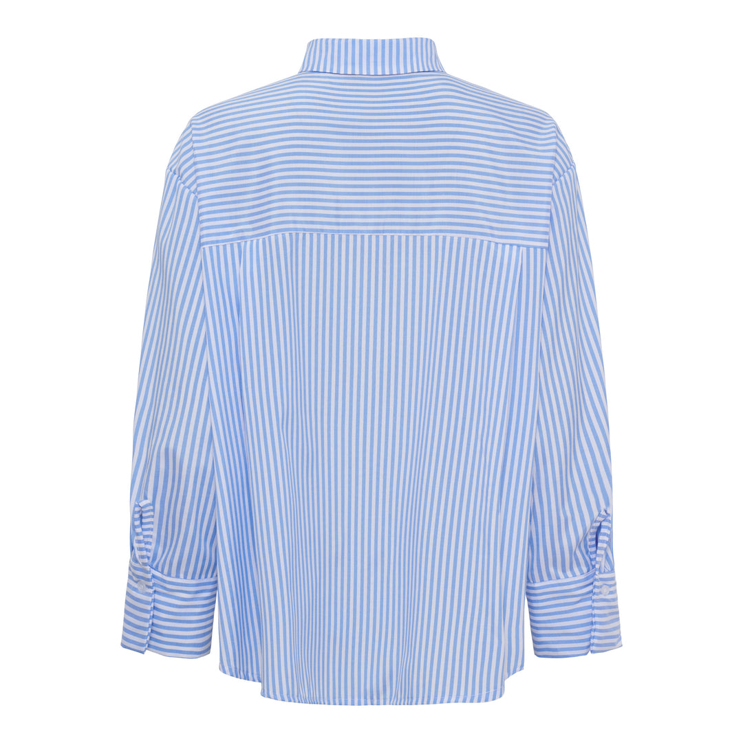 MARTA DU CHATEAU - SKJORTE - JUDIKA 269113 - BLUE STRIPE