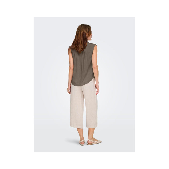 ONLY - SKJORTE - SIESTA 15367416 - WALNUT