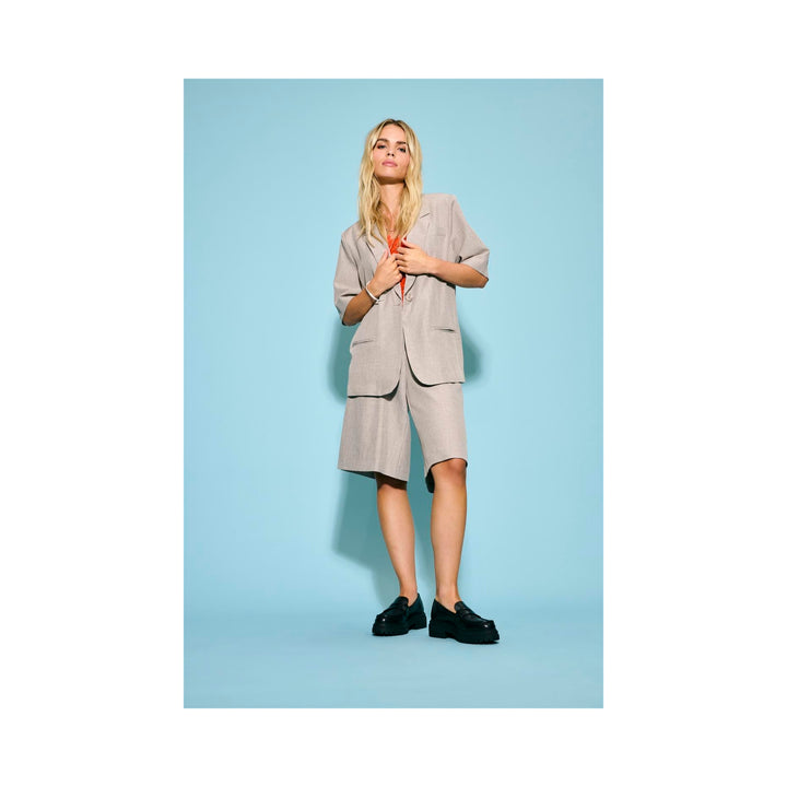 ONLY - BLAZER - LINDA OVERSIZE 15351132 - FUNGI MELANGE