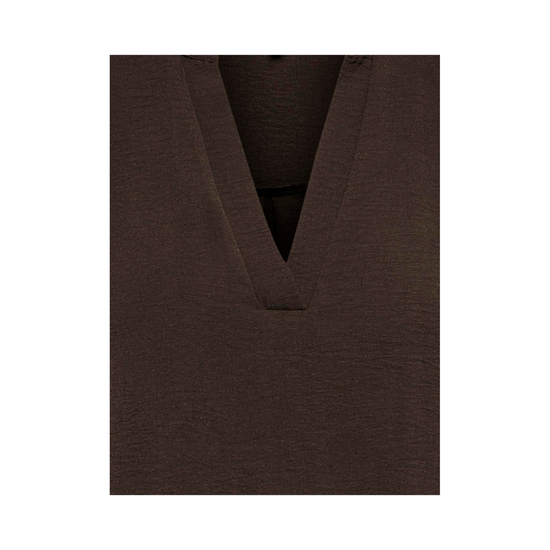 ONLY - TOP - METTE 15284309 - COFFEE BEAN