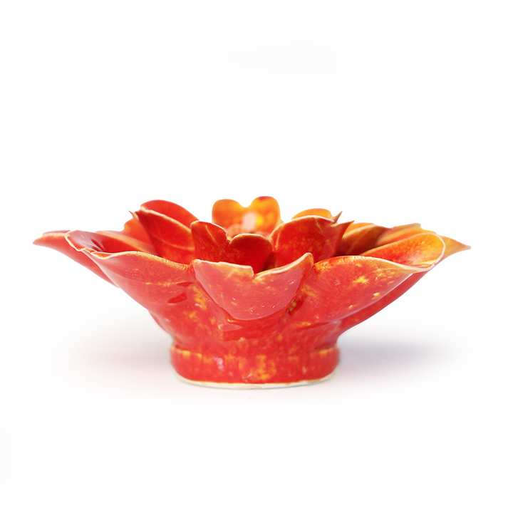 CHIVE CERAMICS - KERAMIK VÆGBLOMST - ORANGE YELLOW PARIS DAISY