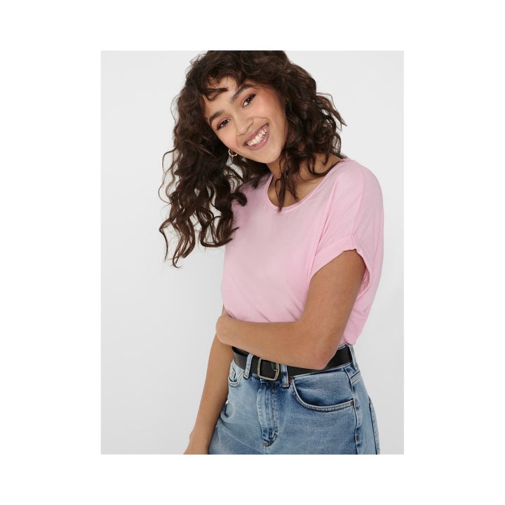 ONLY - T-SHIRT - MOSTER 15106662 - PINK LADY