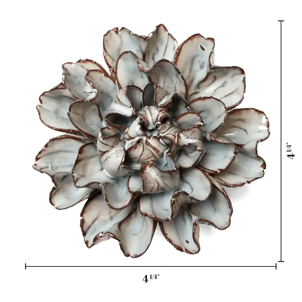 CHIVE CERAMICS - KERAMISK VÆGBLOMST - CHOCOLATE MINT ECHO LISIANTHUS
