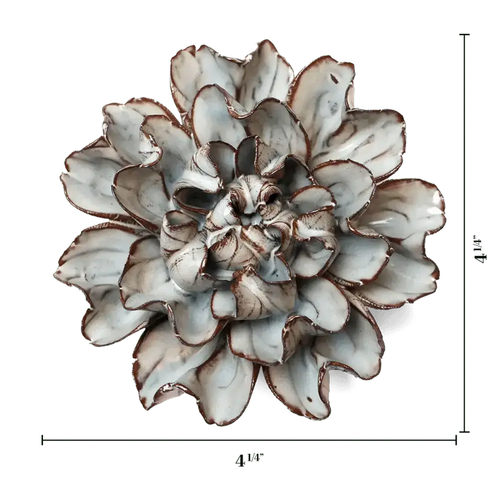 CHIVE CERAMICS - KERAMISK VÆGBLOMST - CHOCOLATE MINT ECHO LISIANTHUS