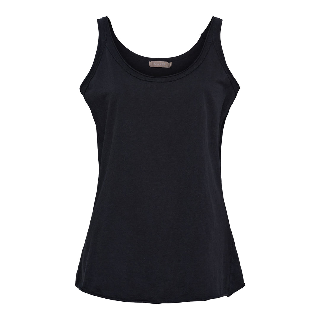 MARTA DU CHATEAU - TOP - NESSA 31028 - BLACK