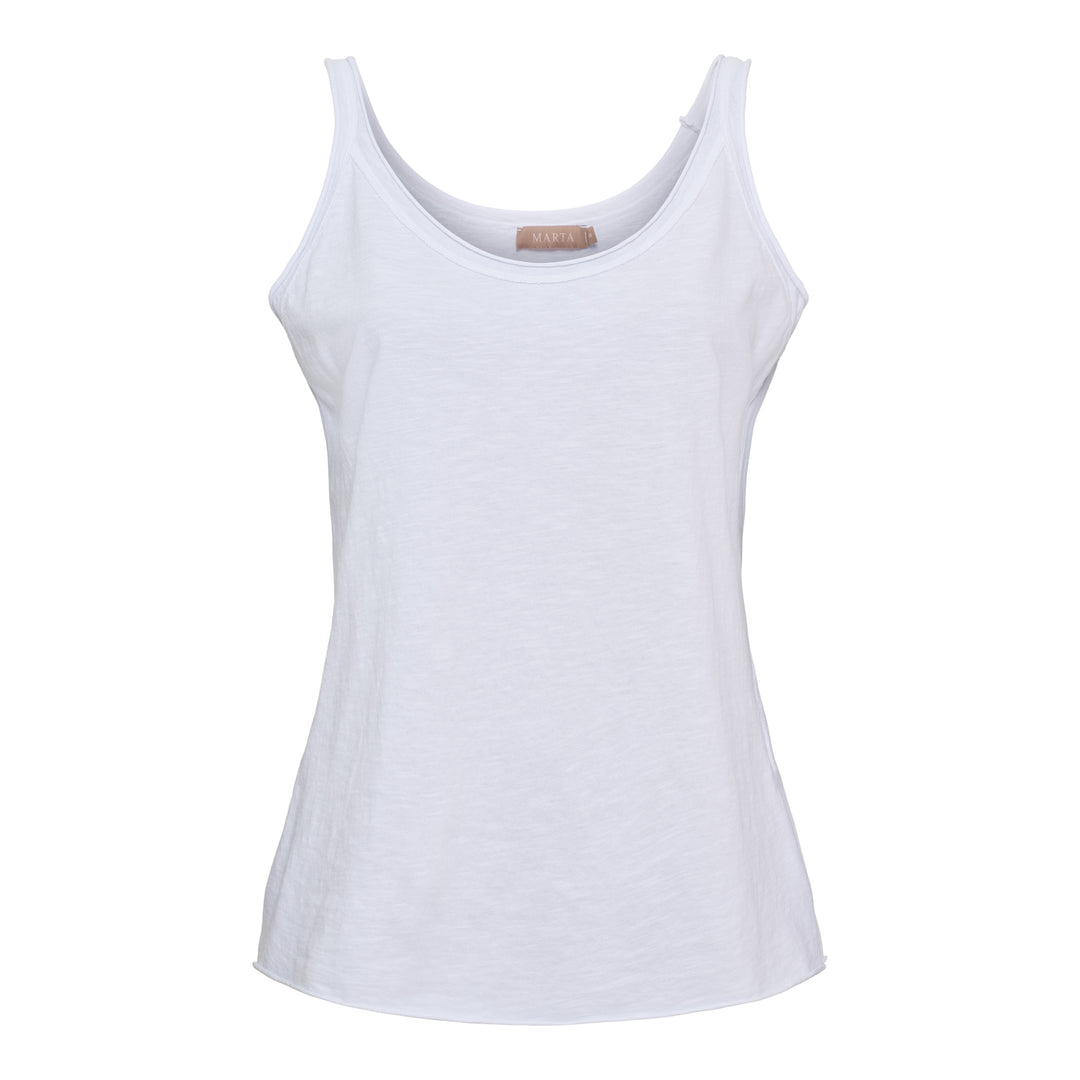 MARTA DU CHATEAU - TOP - NESSA 31028 - WHITE