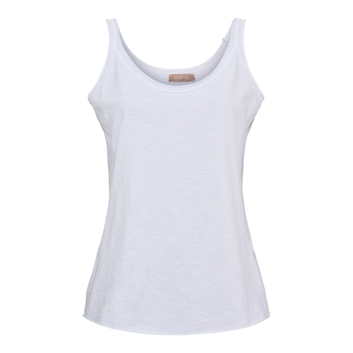 MARTA DU CHATEAU - TOP - NESSA 31028 - WHITE