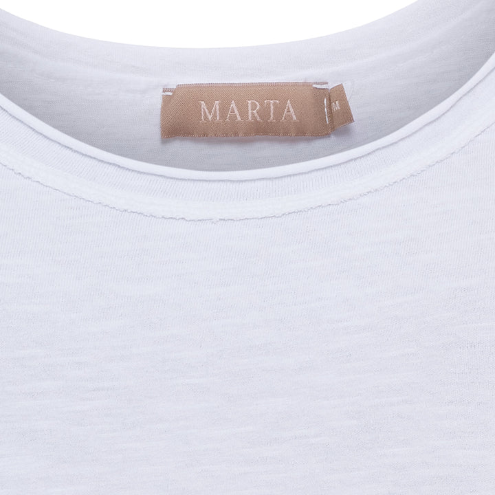 MARTA DU CHATEAU - TOP - NESSA 31028 - WHITE