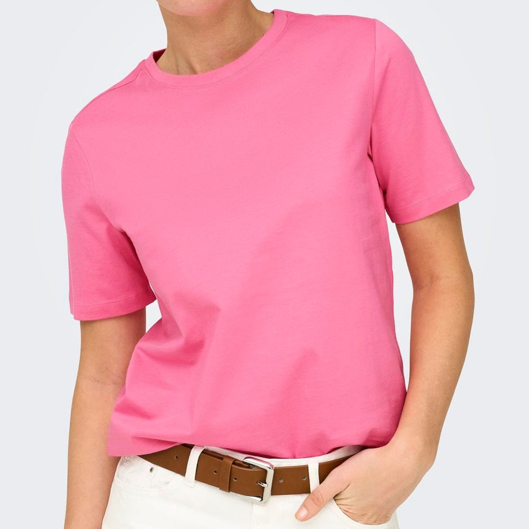 ONLY - T-SHIRT - FREJA 15367970 - SACHET PINK