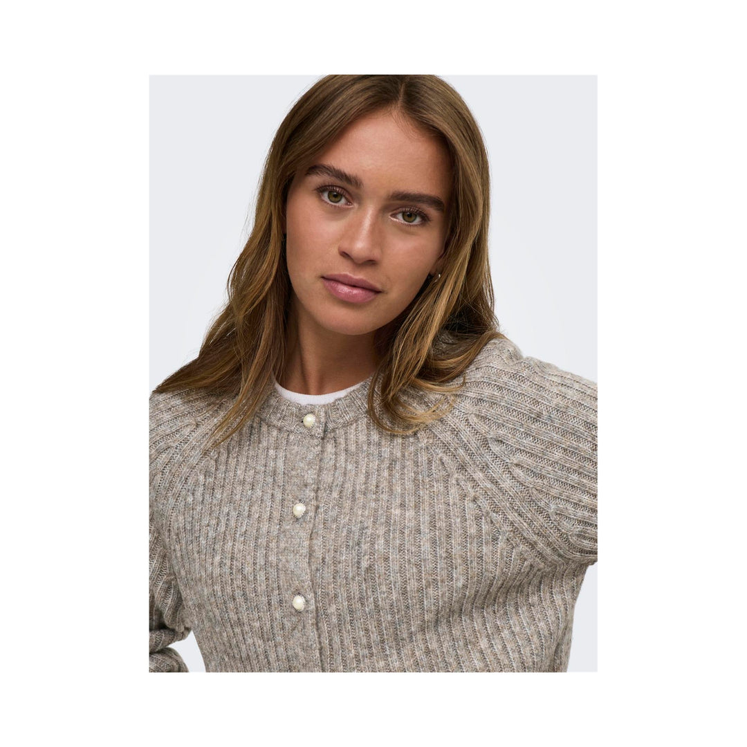 ONLY - CARDIGAN - KALIBU 15371056 - SILVER MINK