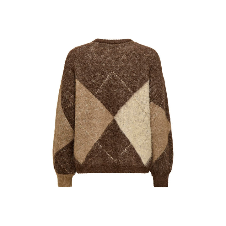 ONLY - STRIKTRØJE - NOEME LIFE 15353226 - CHESTNUT