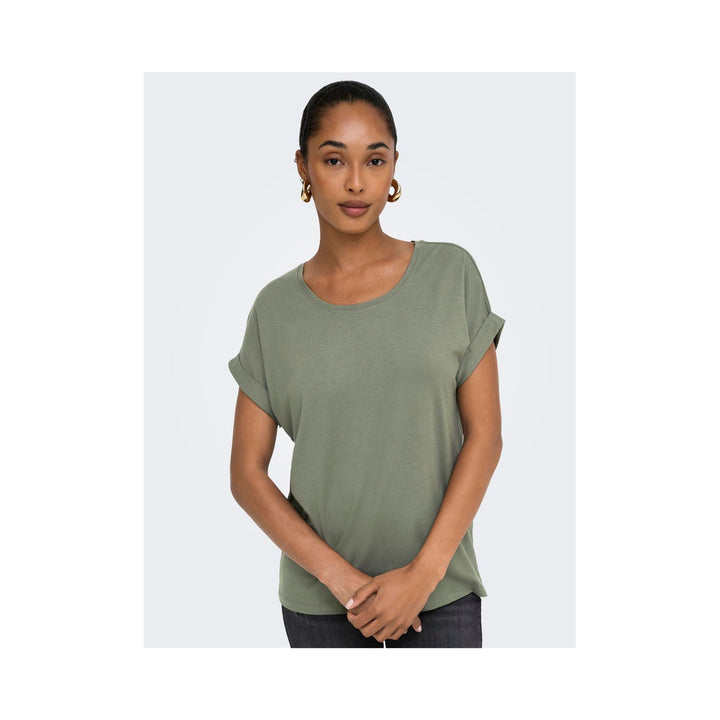 ONLY - T-SHIRT - MOSTER 15106662 - SMOCKY GREEN