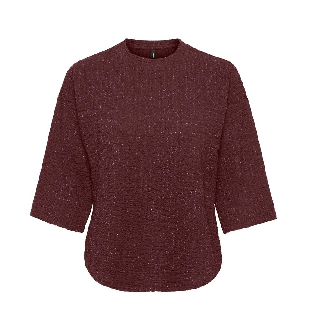 ONLY - TOP - MILLA 15384154 - DECADENT CHOCOLATE