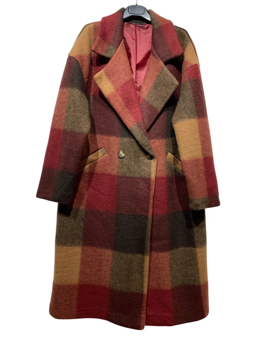 LINEN &amp; COTTON HOUSE - TERNET FRAKKE - 50706 - BORDEAUX 022817
