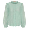 MARTA DU CHATEAU - SKJORTE - ROSELLE 58136PM - MINT