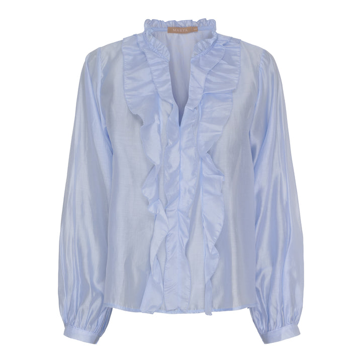 MARTA DU CHATEAU - BLUSE - NAIRA 58221M - LIGHTBLUE982