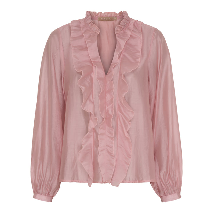 MARTA DU CHATEAU - BLUSE - NAIRA 58221M - ROSA281