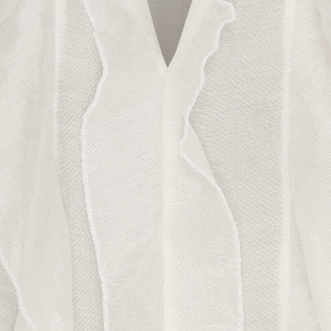 MARTA DU CHATEAU - BLUSE - NAIRA 58221M - WHITE