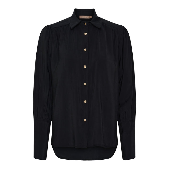 MARTA DU CHATEAU - SKJORTE - RHEA 58725 - BLACK