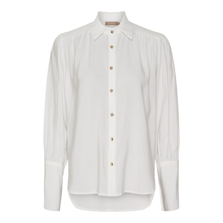 MARTA DU CHATEAU - SKJORTE - RHEA 58725 - OFFWHITE
